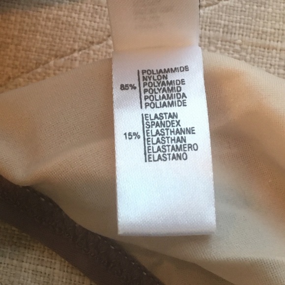 La Perla Mosaico Sequins Light Brown Triangle Bikini Top & Bottom Sz 4 US $545 - Picture 14 of 16